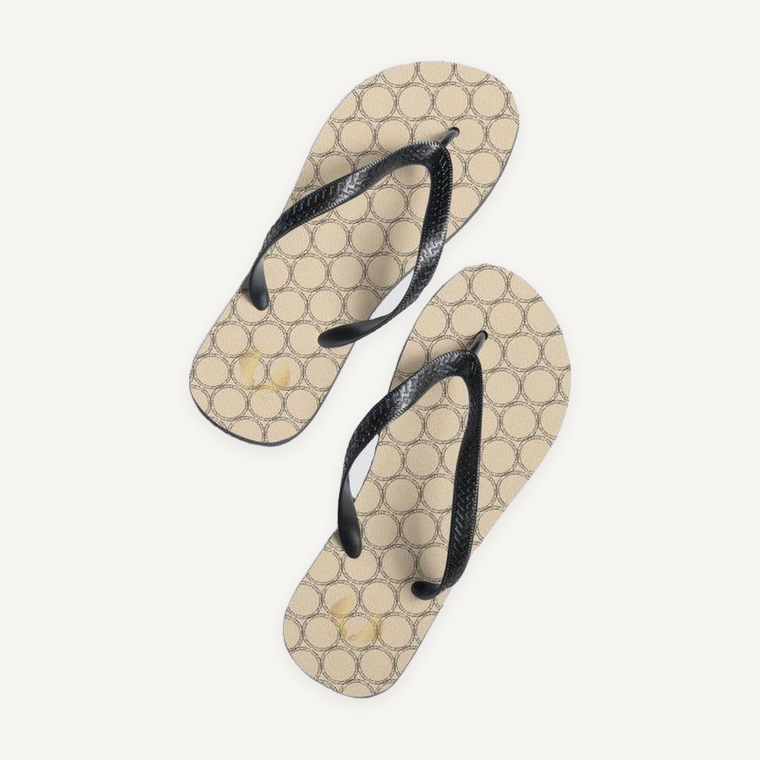 Clothed In Glory All Over Print Unisex Flip-Flops/Shoes - ClothedInGloryApparel