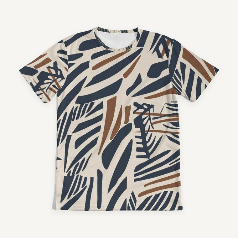 Clothed In Glory Signature Wear African Print Man T-Shirt - ClothedInGloryApparel