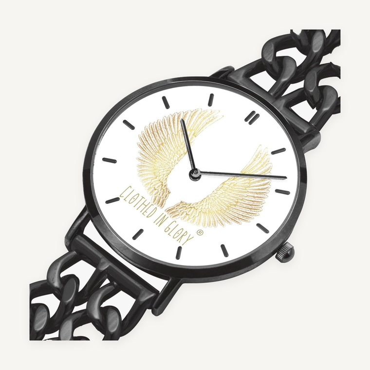 Clothed In Glory Hollow Out Strap Quartz Watch - With Indicators - ClothedInGloryApparel