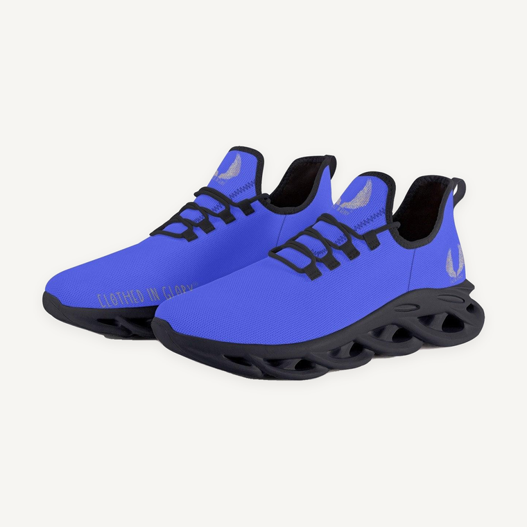 Clothed In Glory Urban Unisex 312 Bounce Mesh Knit Sneakers/Shoes Blue - ClothedInGloryApparel
