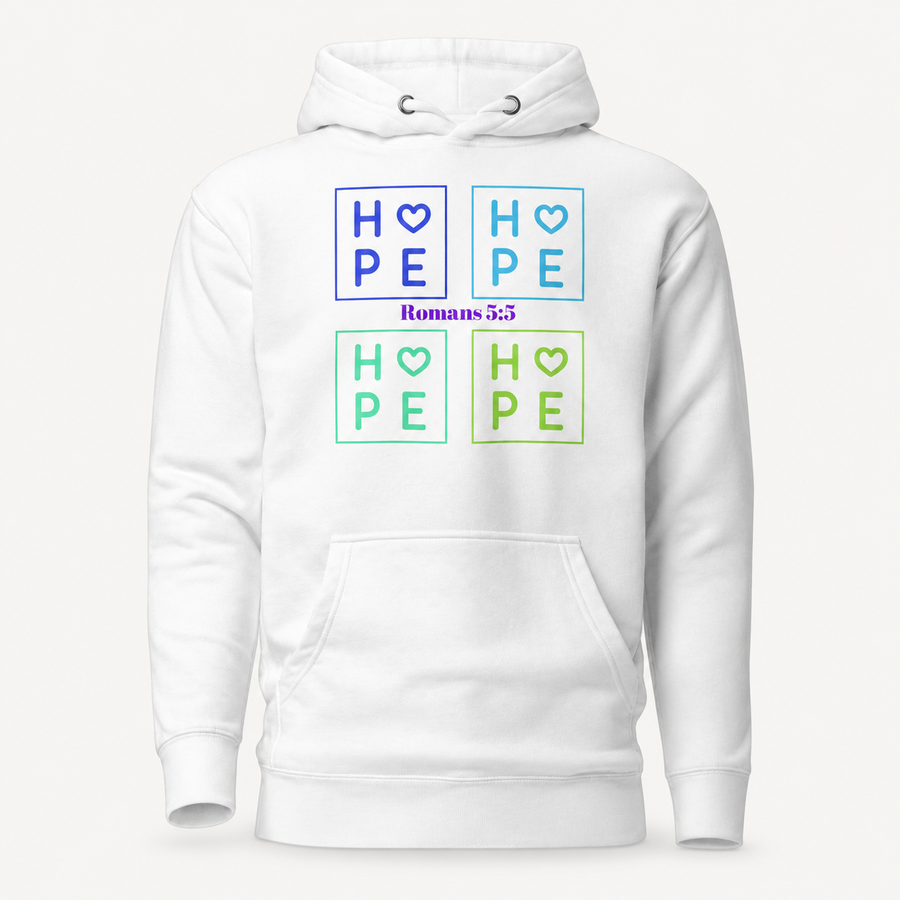 Hope Romans 5:5 Premium Hoodie