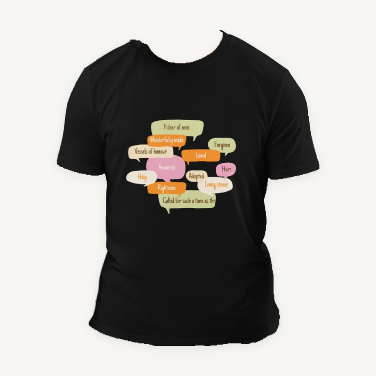 Who I Am Unisex Organic Cotton T-Shirt - ClothedInGloryApparel