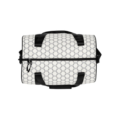 Clothed In Glory All Over Print Black and White Gym Bag - ClothedInGloryApparel