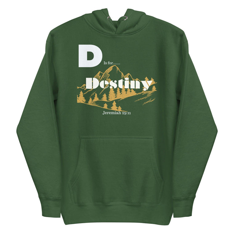 Clothed In Glory Alphabet Collection D (Unisex Hoodie) - ClothedInGloryApparel