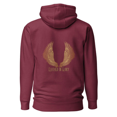 Clothed In Glory Alphabet Collection E Unisex Hoodie - ClothedInGloryApparel