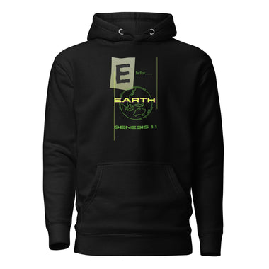 Clothed In Glory Alphabet Collection E Unisex Hoodie - ClothedInGloryApparel