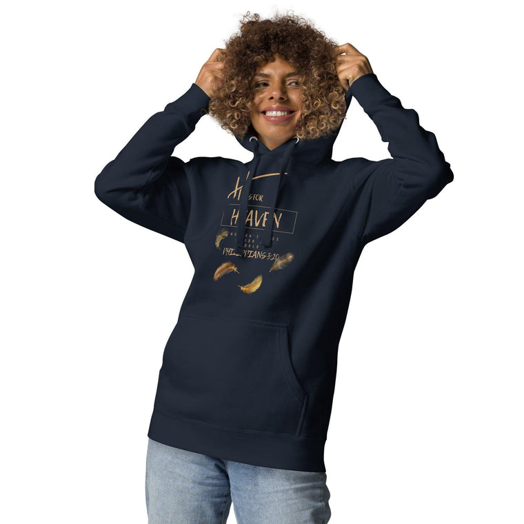 Clothed In Glory Alphabet Collection H Unisex Hoodie - ClothedInGloryApparel
