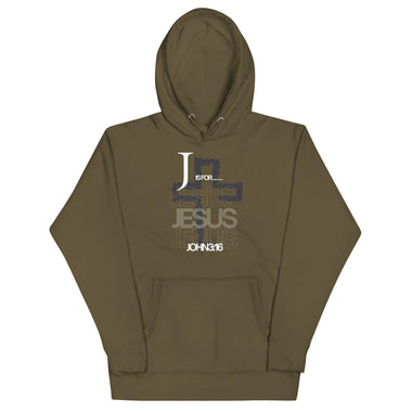 Clothed In Glory Alphabet Collection J (Unisex Hoodie) - ClothedInGloryApparel