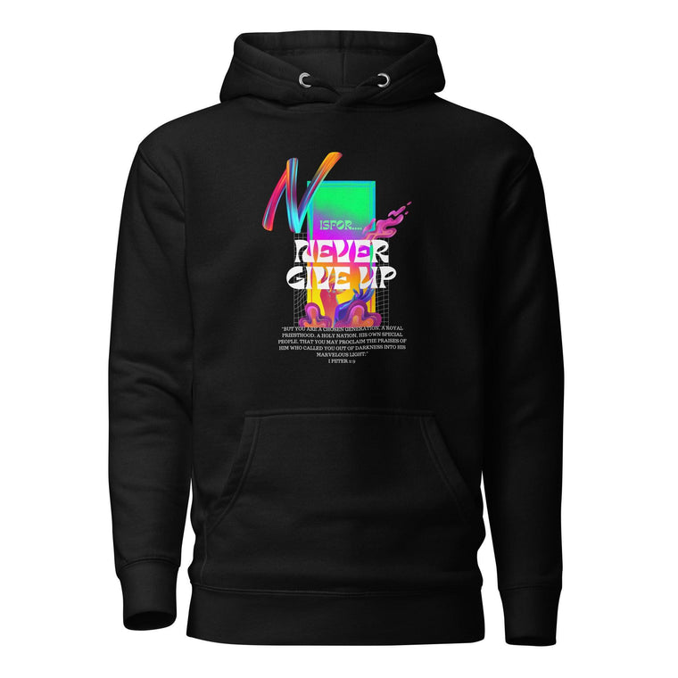 Clothed In Glory Alphabet Collection N (Unisex Hoodie) - ClothedInGloryApparel