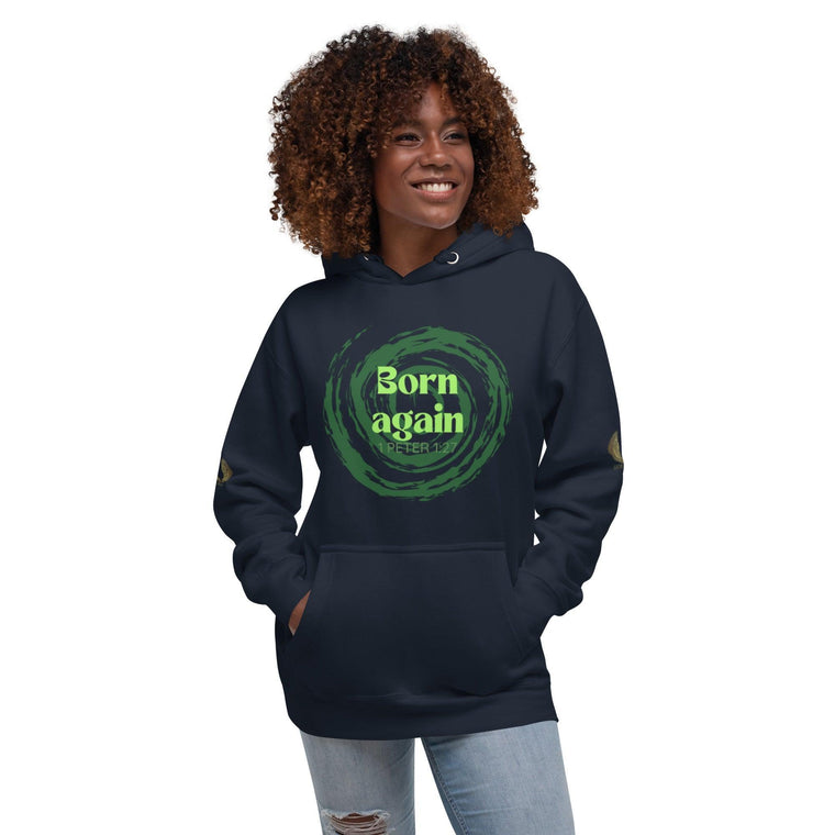 Clothed In Glory Born Again Unisex Hoodie - ClothedInGloryApparel