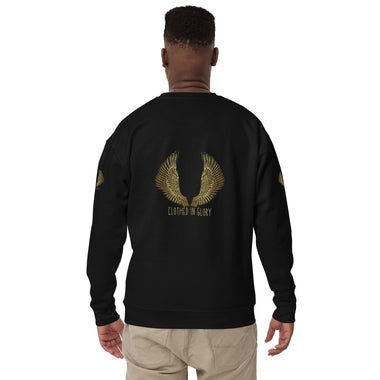 Faith Unisex Premium Sweatshirt - ClothedInGloryApparel