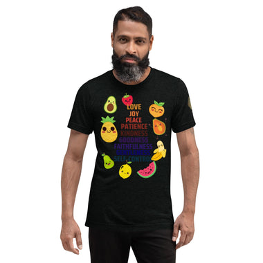 Fruit Of The Spirit Unisex Tri-Blend T-Shirt - ClothedInGloryApparel
