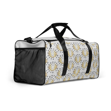 Gospel Of Peace Silver Duffle Bag - ClothedInGloryApparel