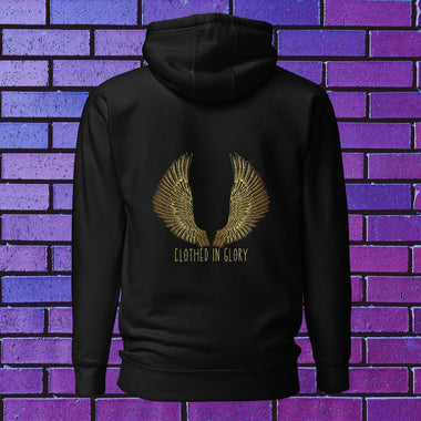 Hope Rom 5:5 Premium Unisex Hoodie - ClothedInGloryApparel