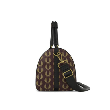 House Of God Couture Zig Zag Leather Duffle Bag - ClothedInGloryApparel