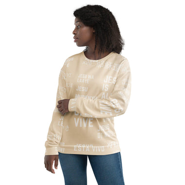 Jesus Is Alive Unisex Sweatshirt - ClothedInGloryApparel