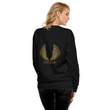 Not Today Satan Unisex Premium Sweatshirt - ClothedInGloryApparel
