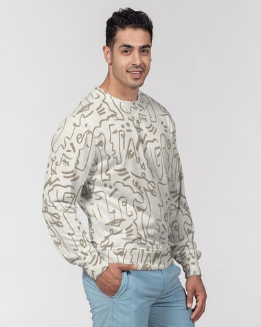 Clothed In Glory African Sun Men's Classic French Terry Crewneck Pullover - ClothedInGloryApparel