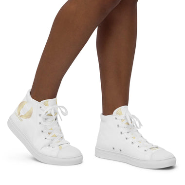 Clothed In Glory Classic Women High Top Canvas Shoes - ClothedInGloryApparel