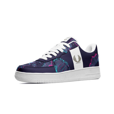 Clothed In Glory Judah Lion Urban Unisex Low Top Leather Sneakers/Shoes - ClothedInGloryApparel