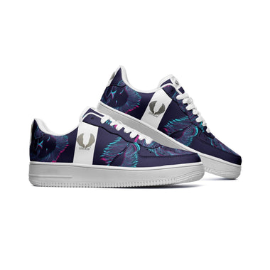 Clothed In Glory Judah Lion Urban Unisex Low Top Leather Sneakers/Shoes - ClothedInGloryApparel