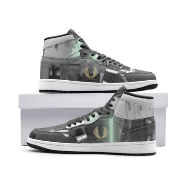 Clothed In Glory Shaded Black Urban Unisex Sneaker/Shoes TR - ClothedInGloryApparel