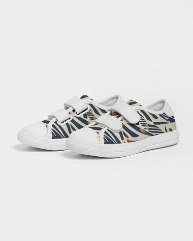 Clothed In Glory Signature Wear African Print Kids Velcro Sneaker/Shoes - ClothedInGloryApparel