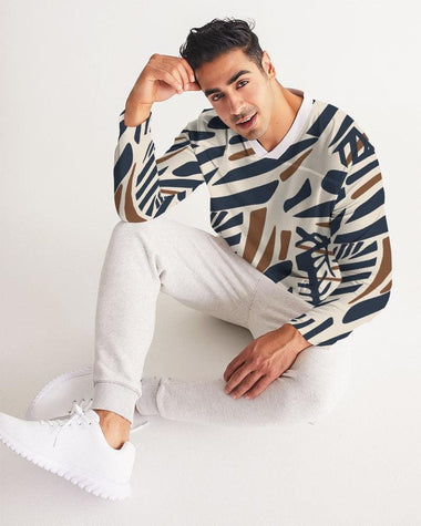 Clothed In Glory Signature Wear African Print Long Sleeve Man Sports Jersey - ClothedInGloryApparel