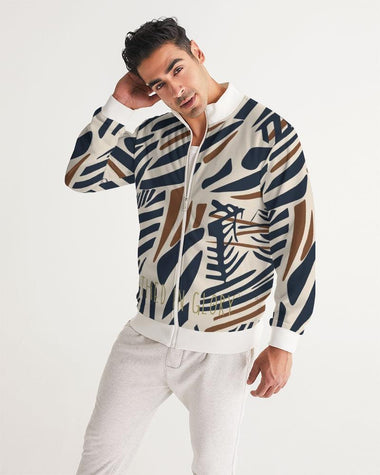 Clothed In Glory Signature Wear African Print Man Track Jacket - ClothedInGloryApparel