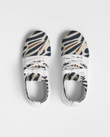 Clothed In Glory Signature Wear African Print Man Two-Tone Sneaker/Shoes - ClothedInGloryApparel