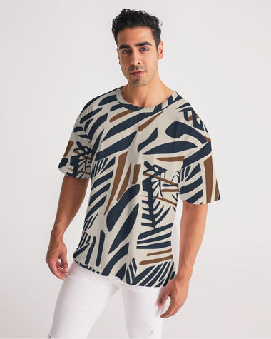 Clothed In Glory Signature Wear African Print Premium Heavyweight Man T-Shirt - ClothedInGloryApparel