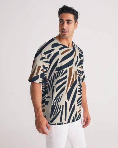 Clothed In Glory Signature Wear African Print Premium Heavyweight Man T-Shirt - ClothedInGloryApparel