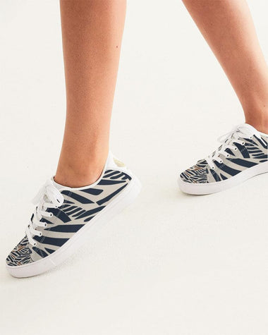 Clothed In Glory Signature Wear African Print Women's Faux-Leather Sneaker/Shoes - ClothedInGloryApparel
