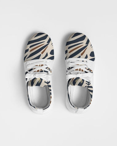 Clothed In Glory Signature Wear African Print Women's Two-Tone Sneaker/Shoes - ClothedInGloryApparel