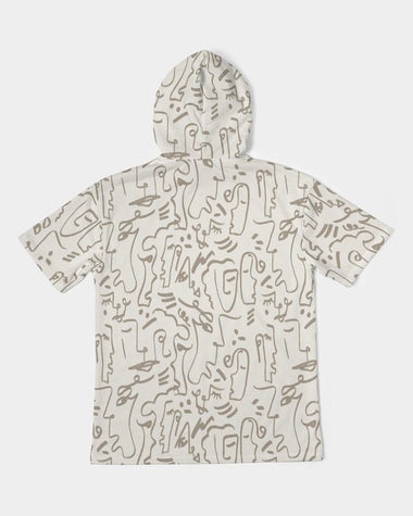 Clothed In Glory Signature Wear African Sun Man Premium Heavyweight Short Sleeve Hoodie - ClothedInGloryApparel