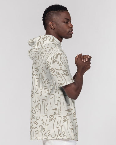Clothed In Glory Signature Wear African Sun Man Premium Heavyweight Short Sleeve Hoodie - ClothedInGloryApparel