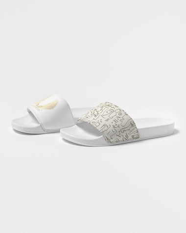 Clothed In Glory Signature Wear African Sun Man Slide Sandal/Shoes - ClothedInGloryApparel