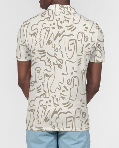 Clothed In Glory Signature Wear African Sun Man Slim Fit Short Sleeve Polo T-Shirt - ClothedInGloryApparel