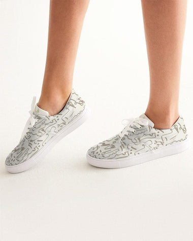 Clothed In Glory Signature Wear African Sun Women's Lace Up Canvas Shoes - ClothedInGloryApparel