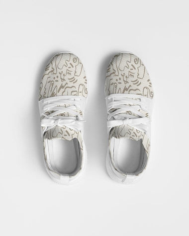 Clothed In Glory Signature Wear African Sun Women's Two-Tone Sneaker/Shoes - ClothedInGloryApparel
