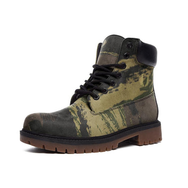 Clothed In Glory Signature Wear Camo Casual Unisex Leather Lightweight Boots/Shoes TB - ClothedInGloryApparel