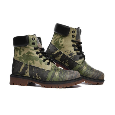 Clothed In Glory Signature Wear Camo Casual Unisex Leather Lightweight Boots/Shoes TB - ClothedInGloryApparel