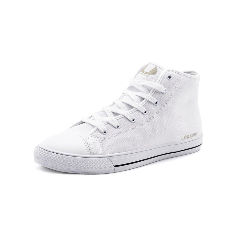 Clothed In Glory Signature Wear Classic Unisex High Top Canvas Shoes - ClothedInGloryApparel