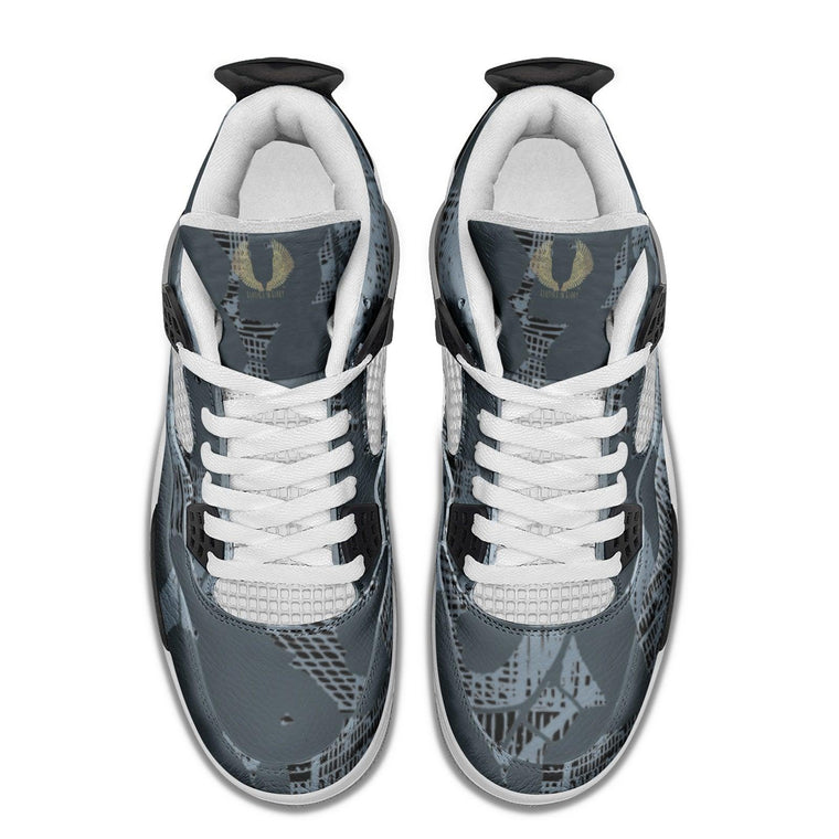 Clothed In Glory Signature Wear Issachar Tribe Unisex Sneakers/Shoes(Light Grey) - ClothedInGloryApparel