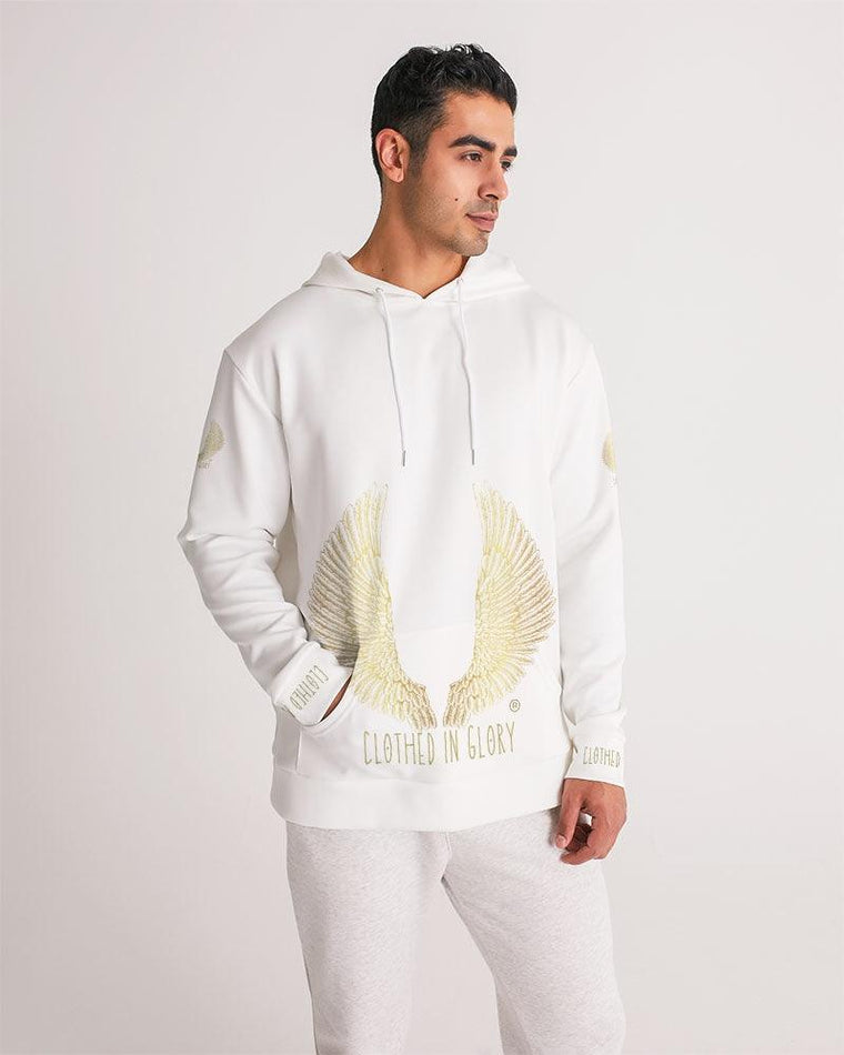Clothed In Glory Signature Wear Large Classic Logo Man Hoodie - ClothedInGloryApparel