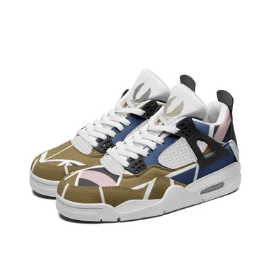 Clothed In Glory Signature Wear Unisex Issachar Tribe Sneaker/Shoes Gold & Blue - ClothedInGloryApparel