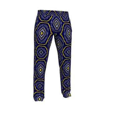 House Of God Couture Safari Man Tracksuit Trousers - Blue - ClothedInGloryApparel