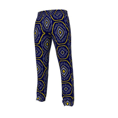 House Of God Couture Safari Man Tracksuit Trousers - Blue - ClothedInGloryApparel