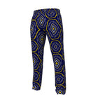 House Of God Couture Safari Man Tracksuit Trousers - Blue