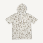 Clothed In Glory Signature Wear African Sun Man Premium Heavyweight Short Sleeve Hoodie